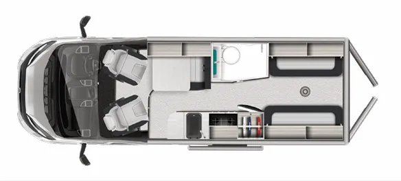 Auto-Trail V-Line S 670 S floor plan