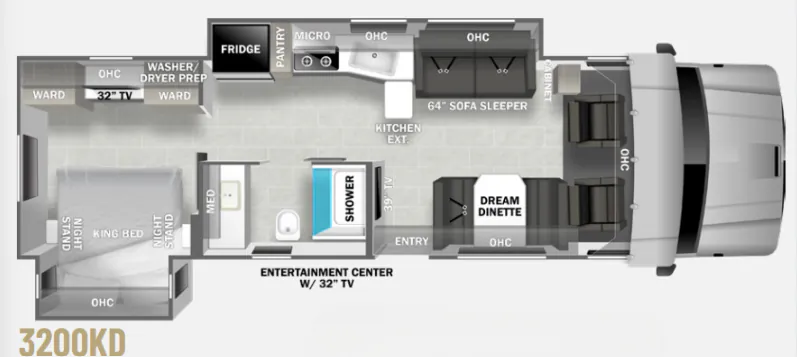 Dynamax Corp DynaQuest XL 3200KD floor plan