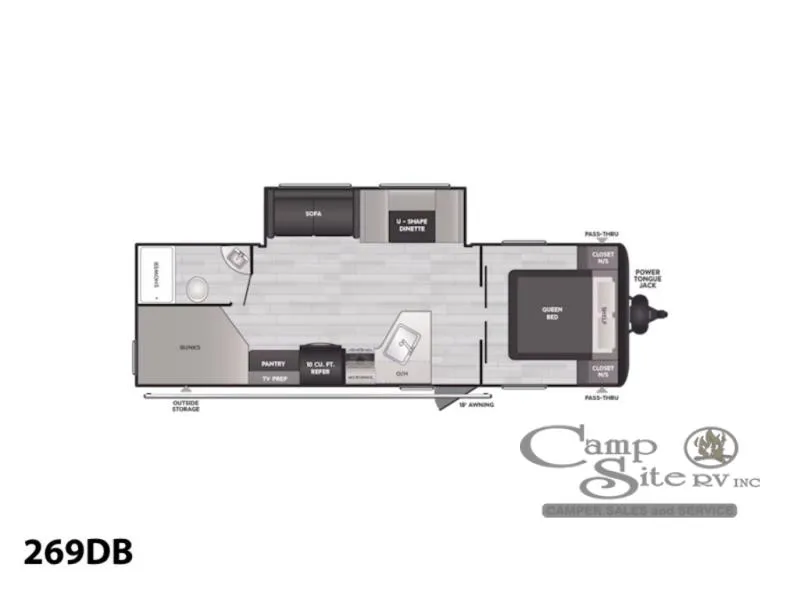 2026 Keystone Hideout Sport 269DB - Photo 3