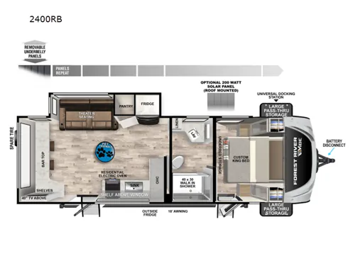 2026 Forest River Vibe 2400RB - Photo 3