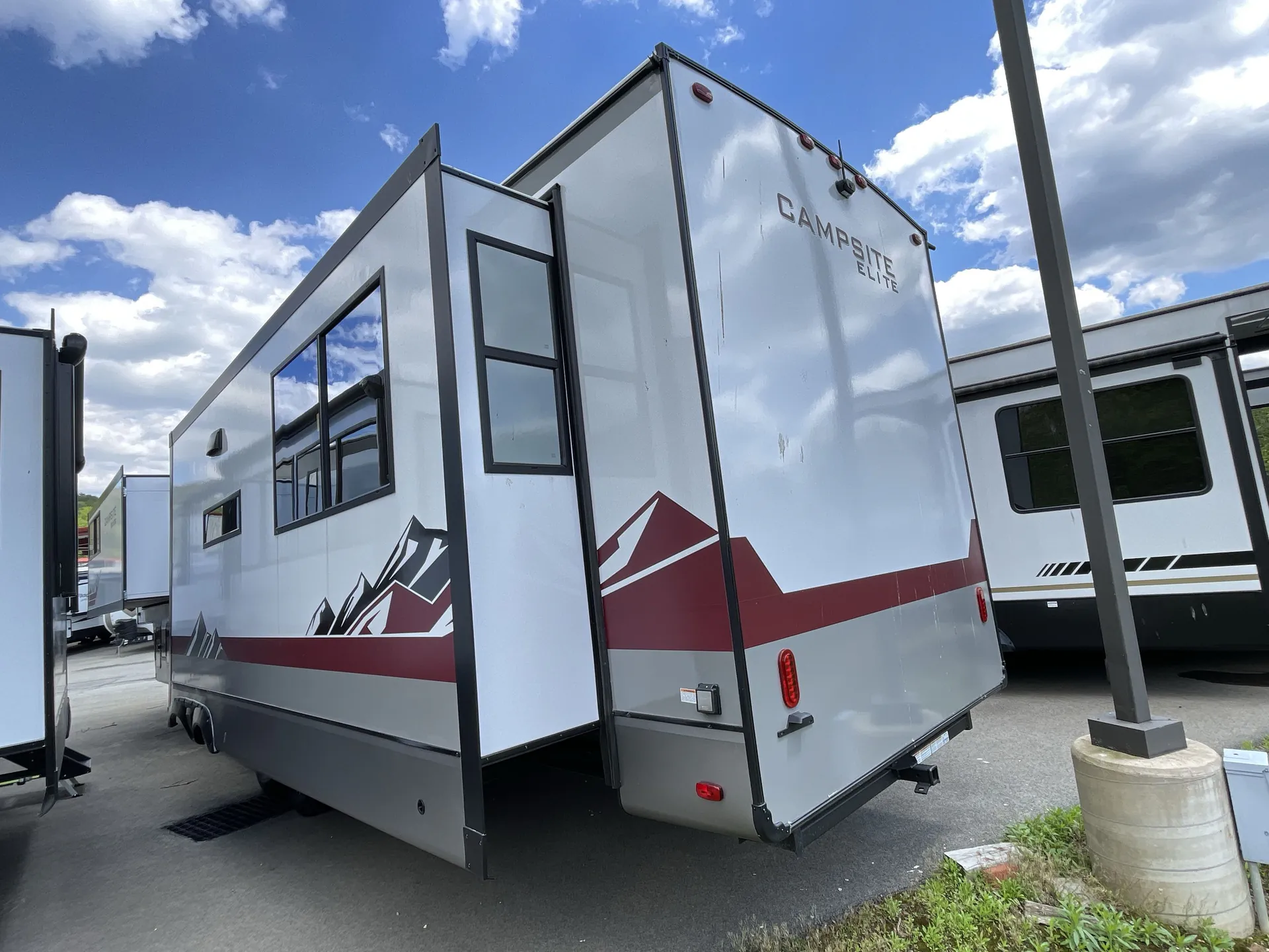 2026 Forest River Campsite Elite 36AK — backside