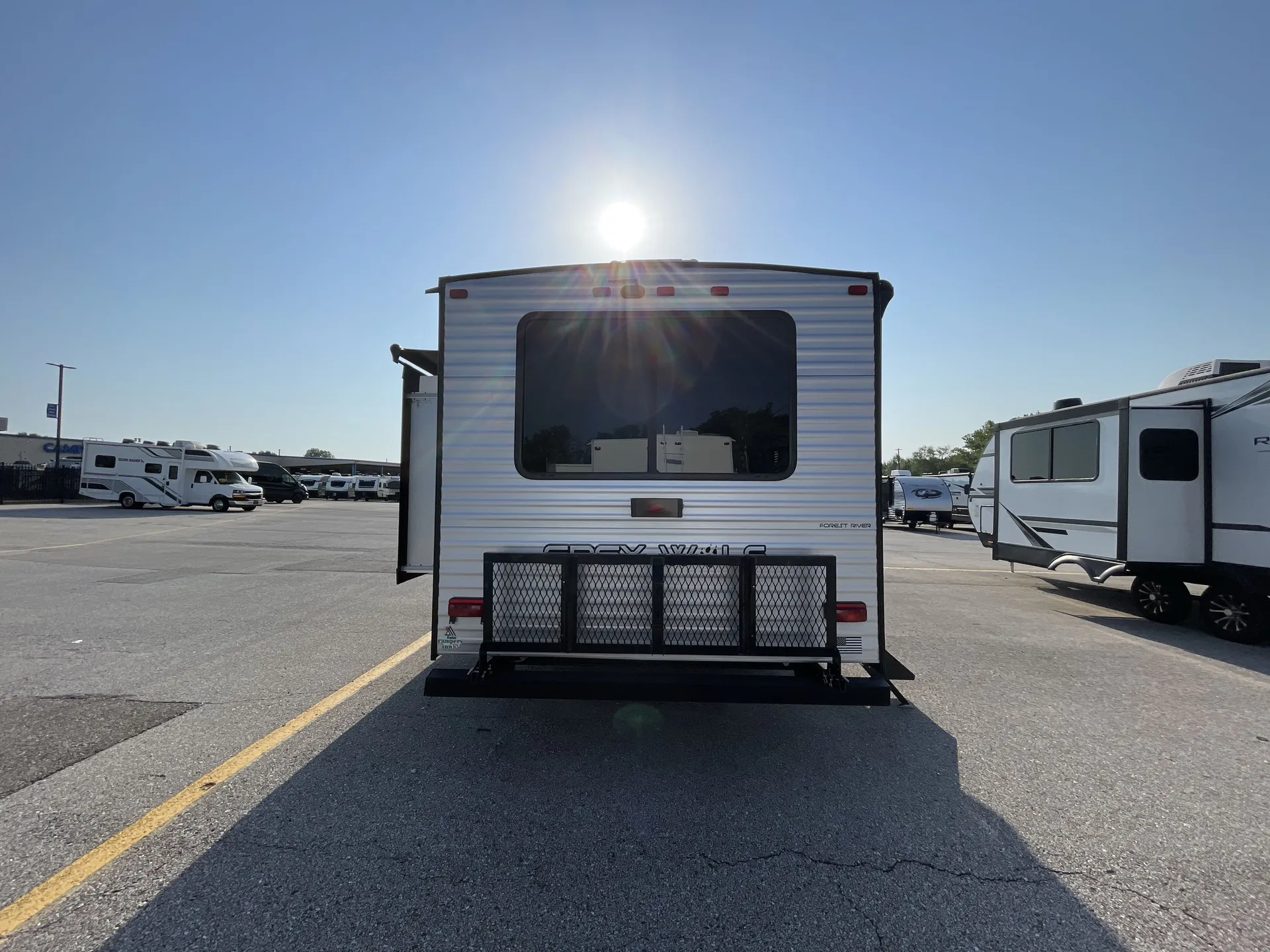 2022 Forest River Cherokee Grey Wolf 23MK — backside