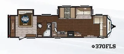 2014 Keystone Sprinter 370FLS floor plan