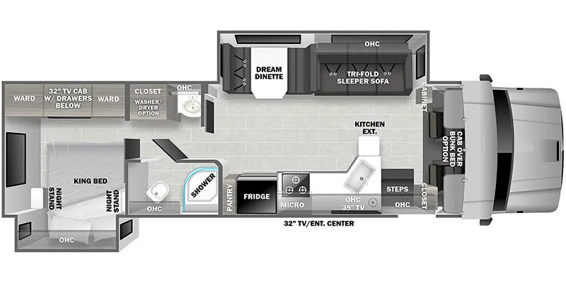 Dynamax Corp DynaQuest XL 3400KD floor plan