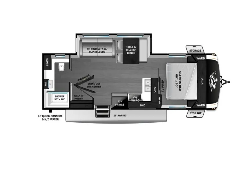 2026 Open Range RV Roamer Light Duty 27RBOS - Photo 3