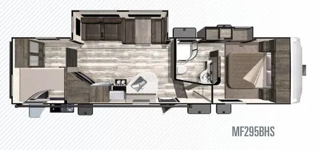 Highland Ridge Mesa Ridge Limited MF295BHS exterior