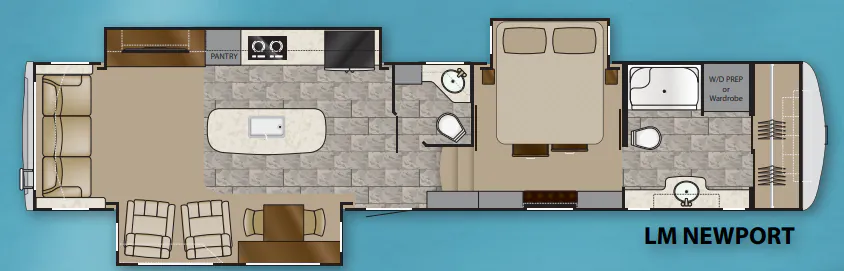 Heartland Landmark LM Newport floor plan