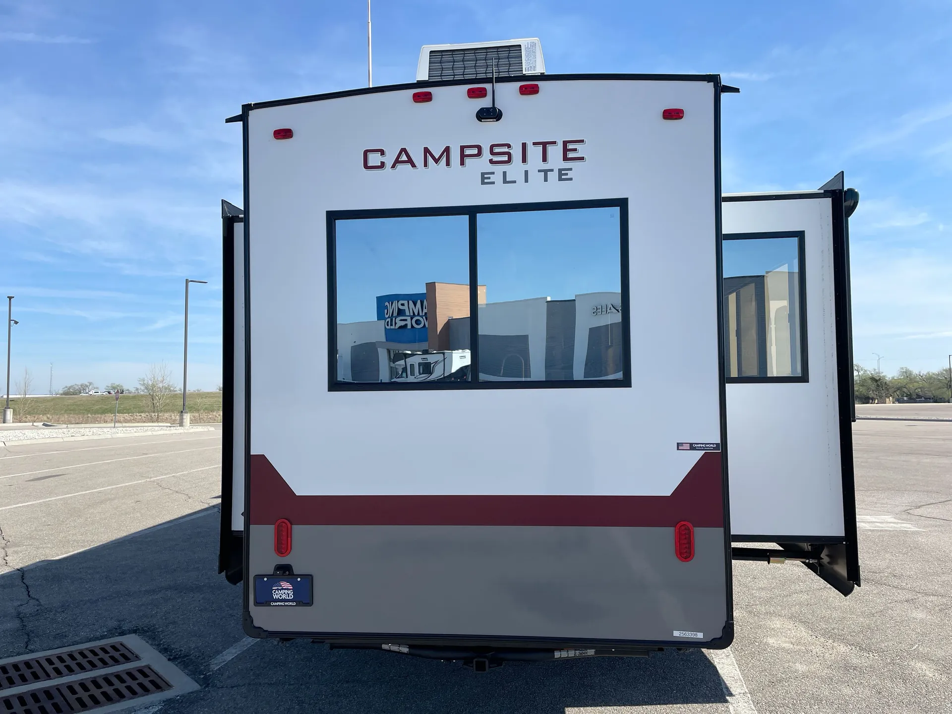 2026 Forest River Campsite Elite 36RF — backside
