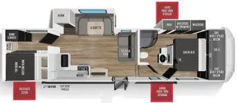 Forest River Wildcat 297BH exterior