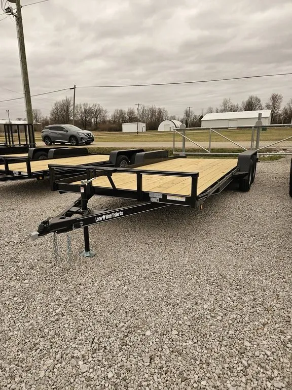 2025 Lone Wolf Trailer Company Wood Floor Car Hauler 83 x 20 - Photo 4