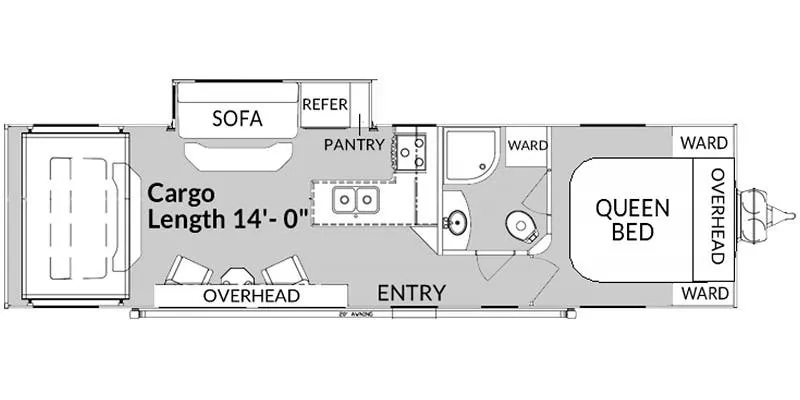 Genesis Supreme Powerlite 2814 floor plan
