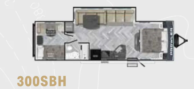 Heartland Prowler 300SBH floor plan