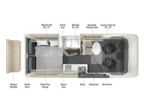 2027 Winnebago Solis 59P - Photo 3