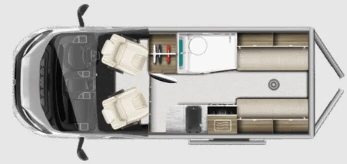 Auto-Trail V-Line SE 540 floor plan