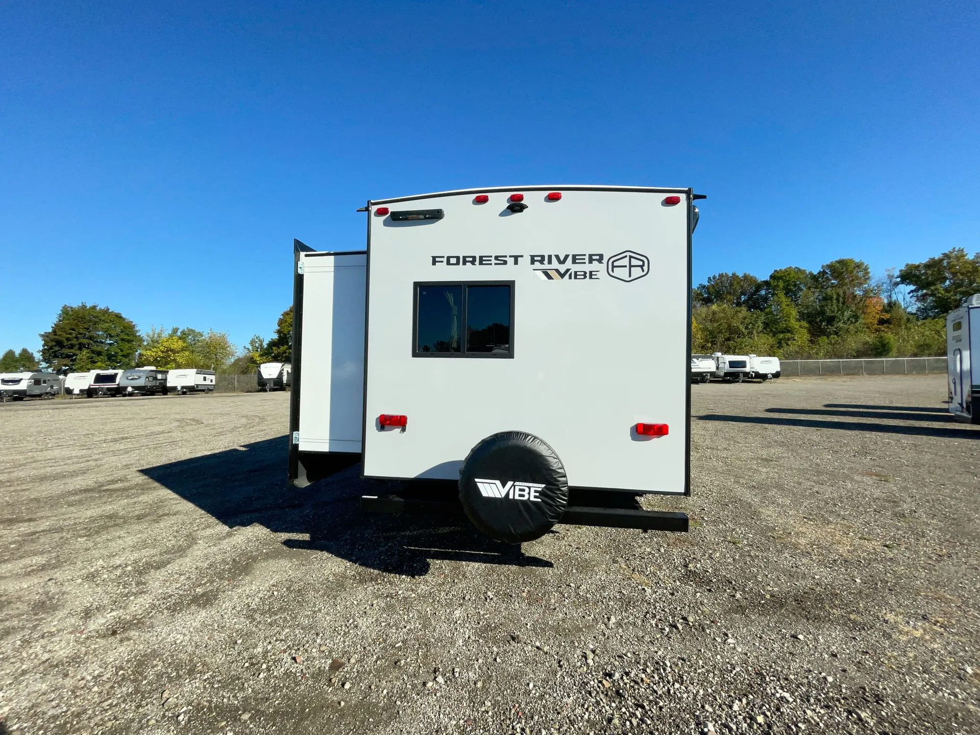 2026 Forest River Vibe 3400BH — backside