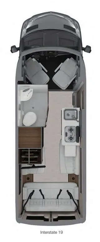 Airstream Interstate 19 19 BASE floor plan