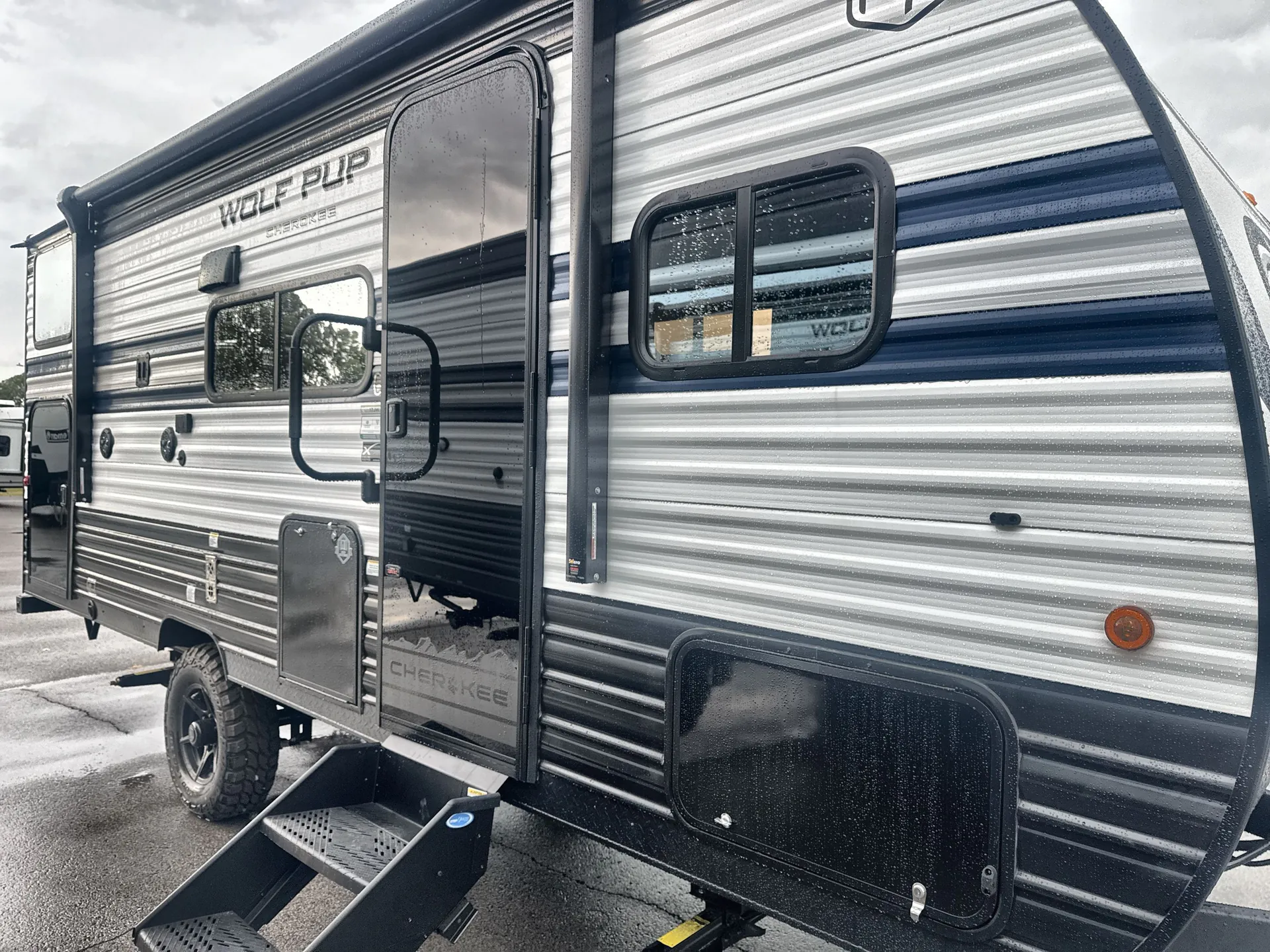 2027 Forest River Cherokee Wolf Pup 17JW — campside