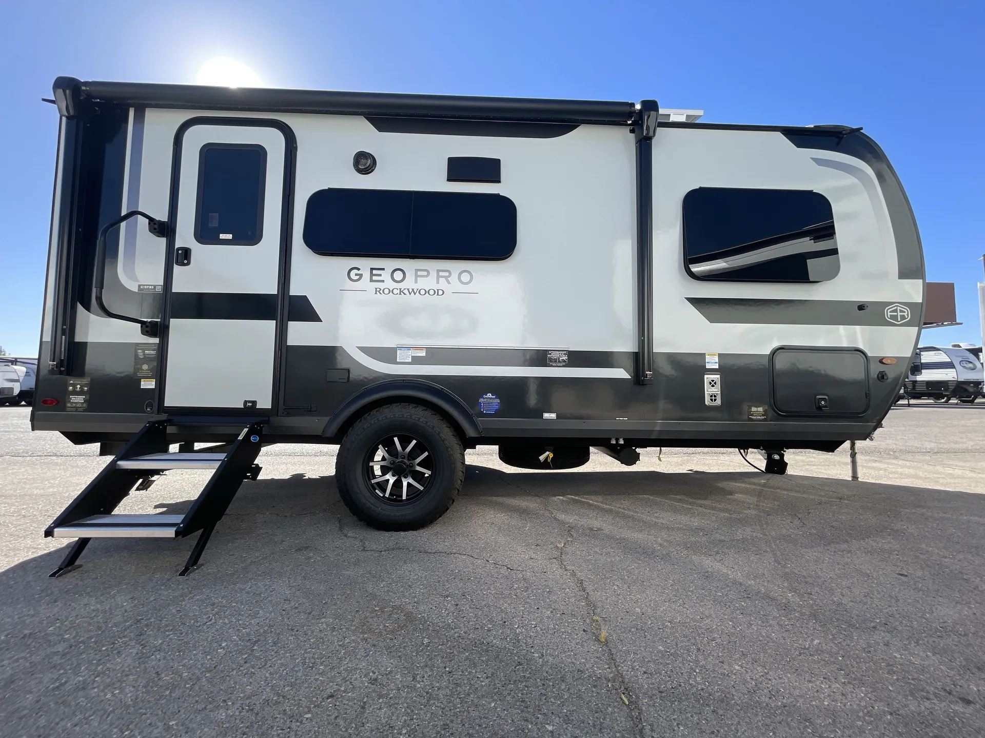 2026 Forest River Rockwood Geo-Pro 19FBS — campside