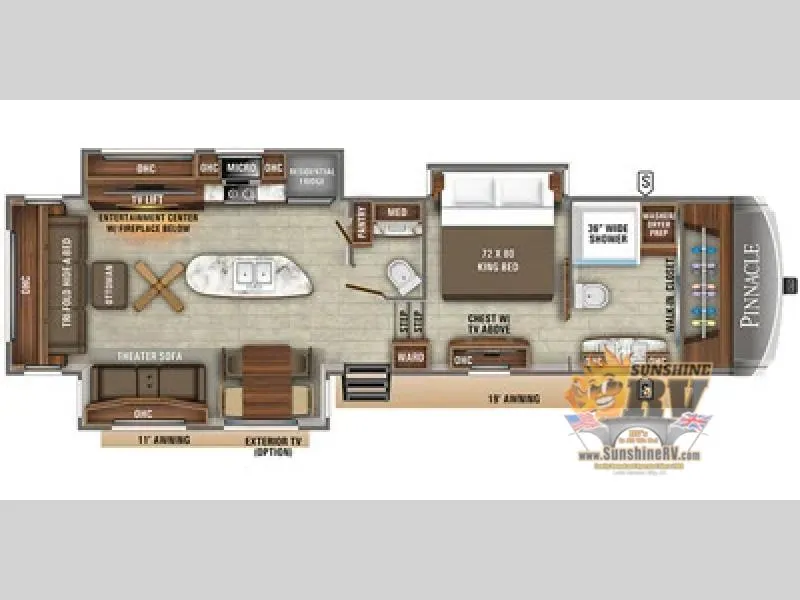 2020 Jayco Pinnacle 36FBTS - Photo 3