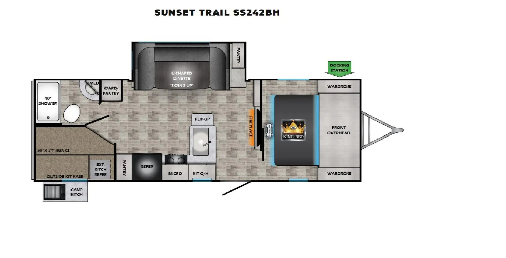 2024 CrossRoads Sunset Trail Super Lite 242BH dealer photo 1 from Pittsburg RV Sales