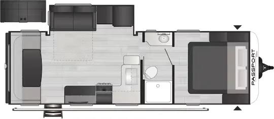 Keystone Passport SL Series 252RD floor plan