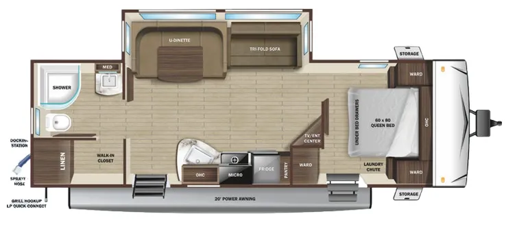 Highland Ridge Open Range Range Lite 252RB floor plan