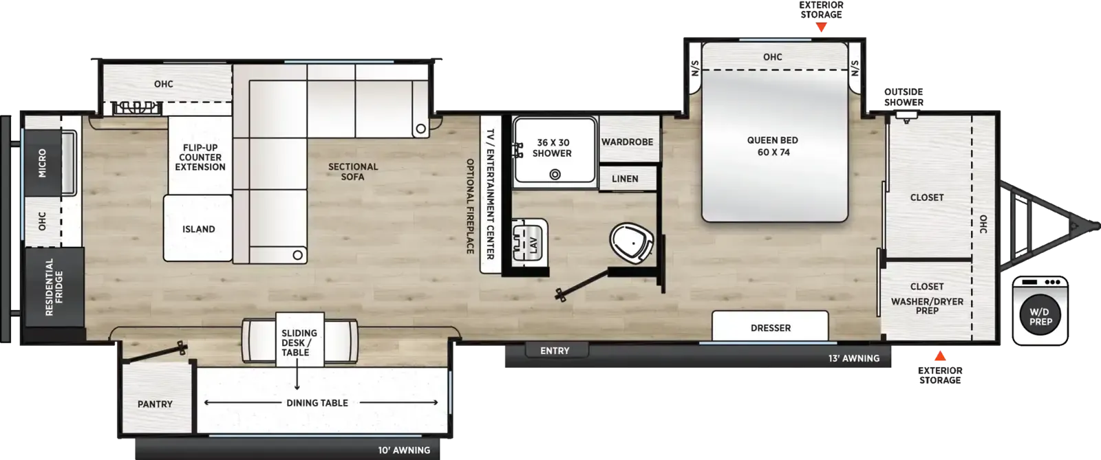 Coachmen Catalina Legacy Edition 323MAZE floor plan