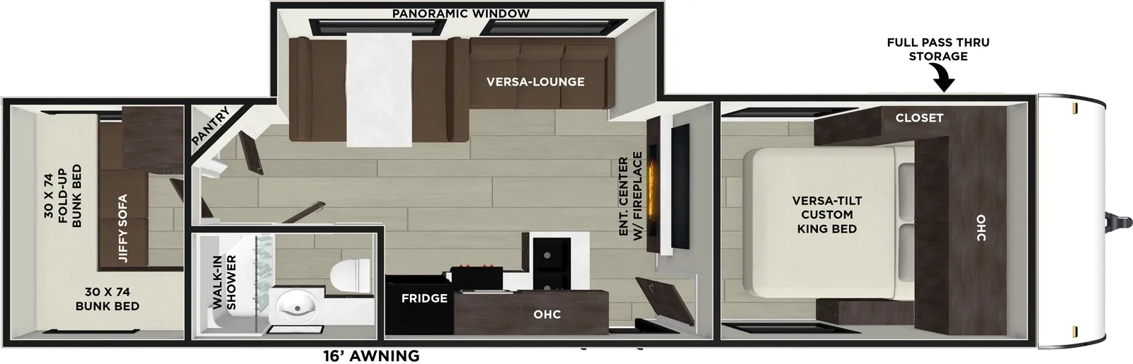 2027 Wildwood X-Lite 273QBXL - Floor plan