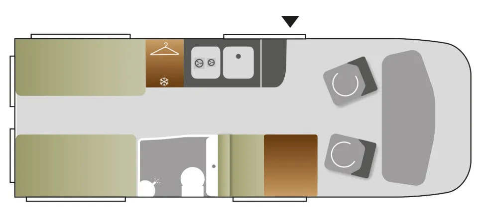 Auto-Trail Adventure 65 floor plan