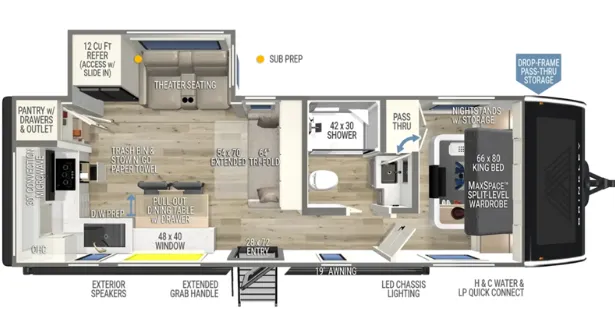 2026 Brinkley Model I 275 - Floor plan