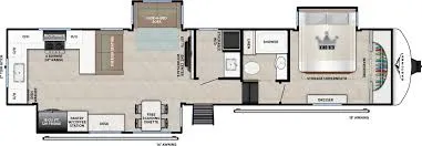 2026 East to West Blackthorn 3750LK floor plan