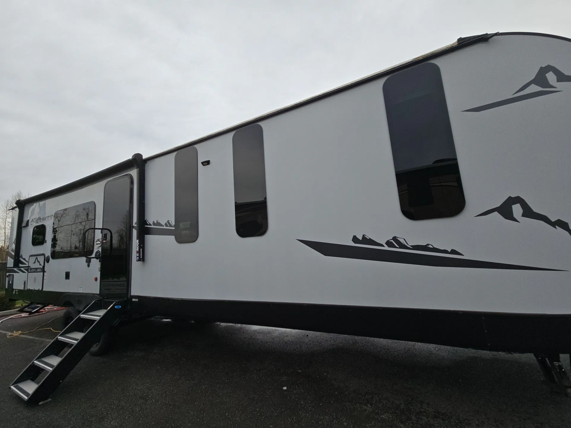 2022 Forest River Cherokee Black Label 304RKBL — campside