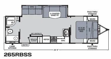Coachmen Apex Ultra-Lite 265RBSS floor plan