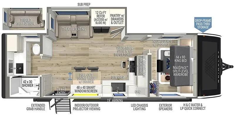 2026 Brinkley Model I 265 floor plan