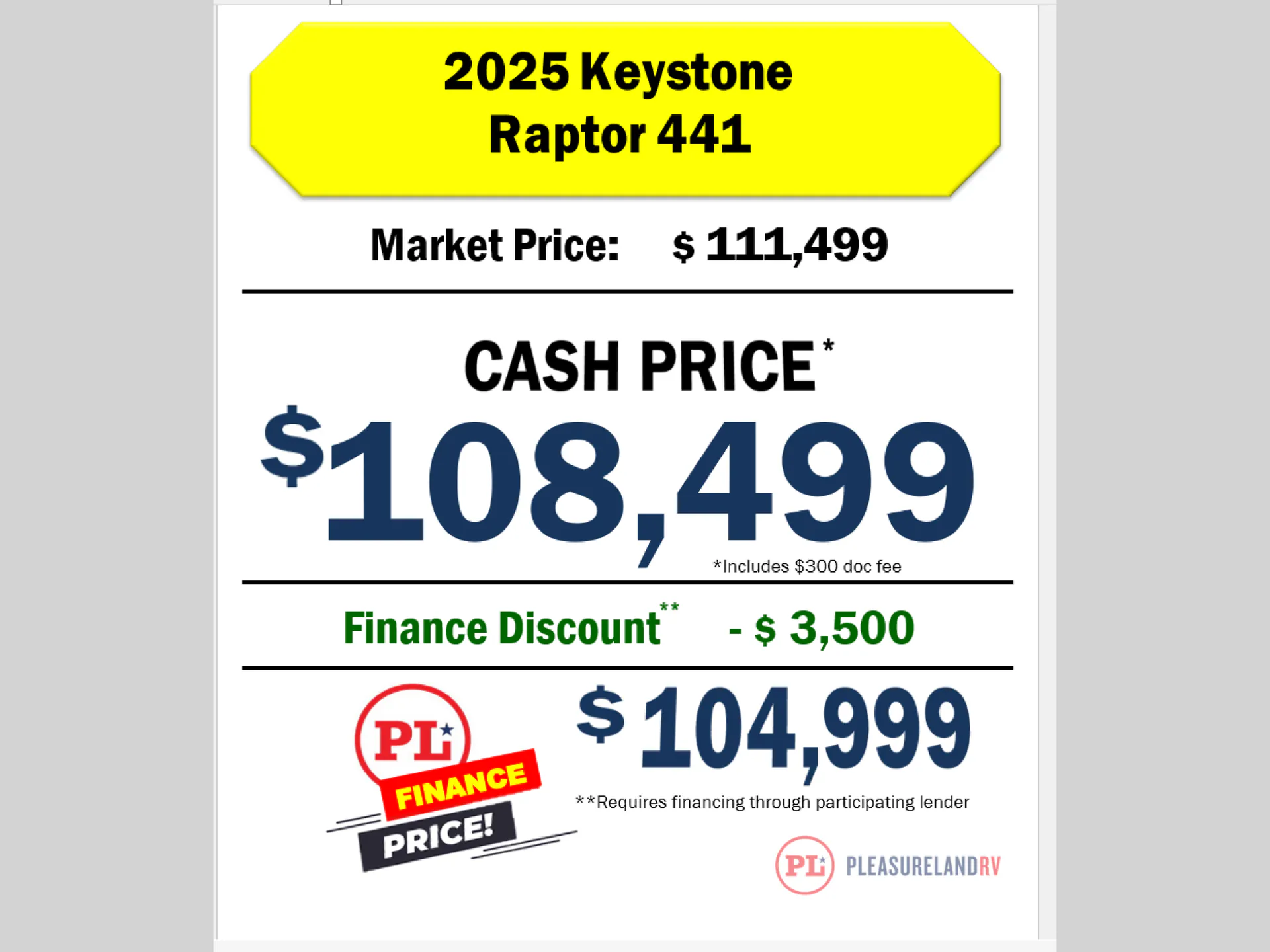 2025 Keystone Raptor 441 - Photo 2