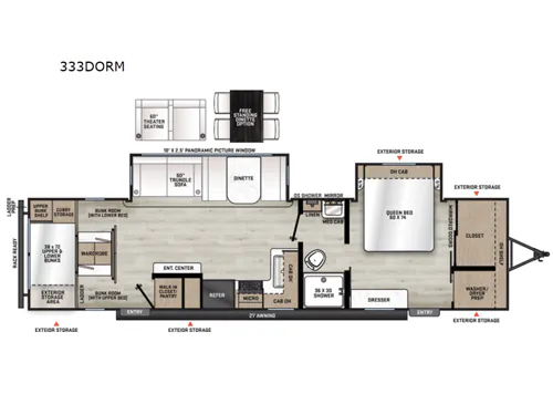 2026 Coachmen Catalina Legacy Edition 333DORM, Photos photo 2