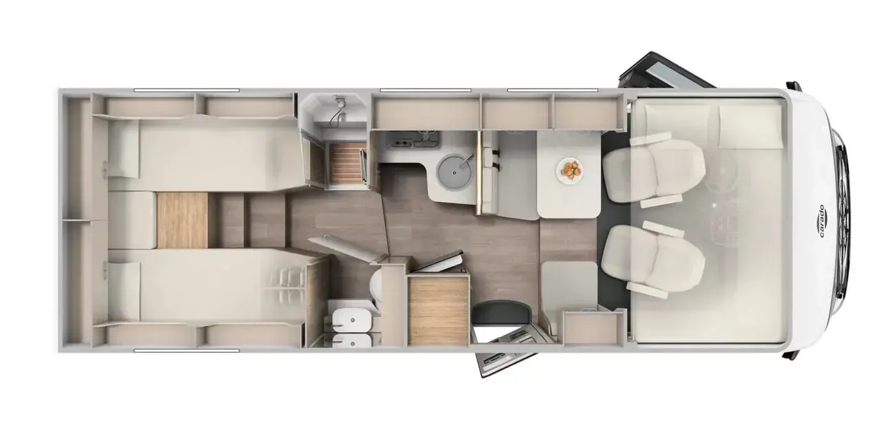 Carado I-Series I447 floor plan