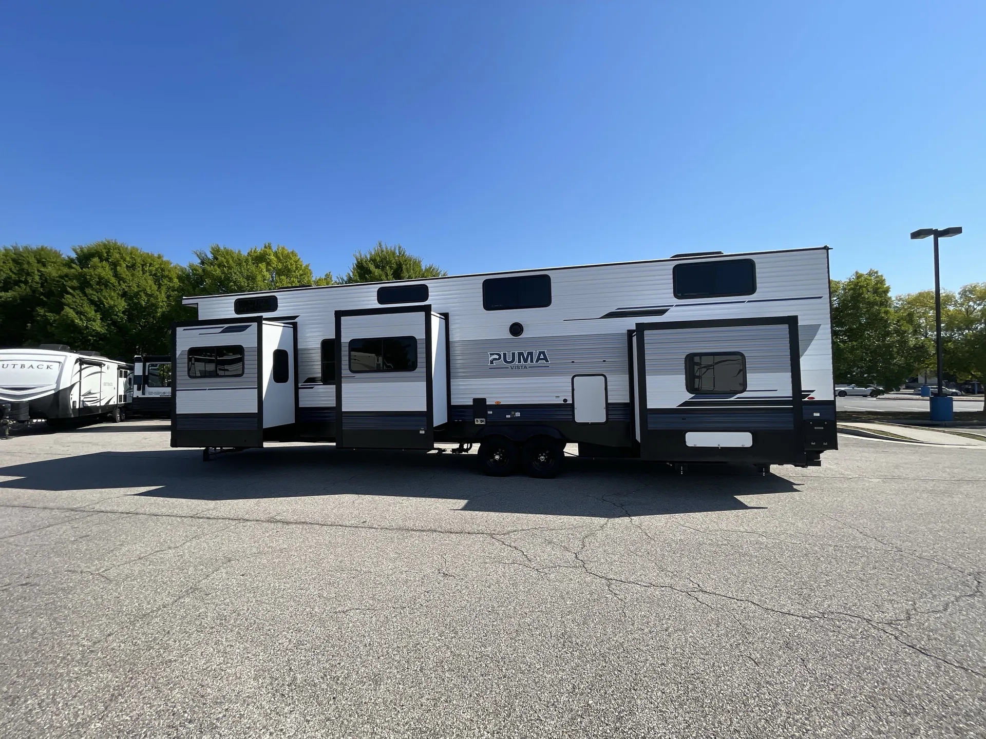 2027 Forest River Puma Vista 403LFT — off campside
