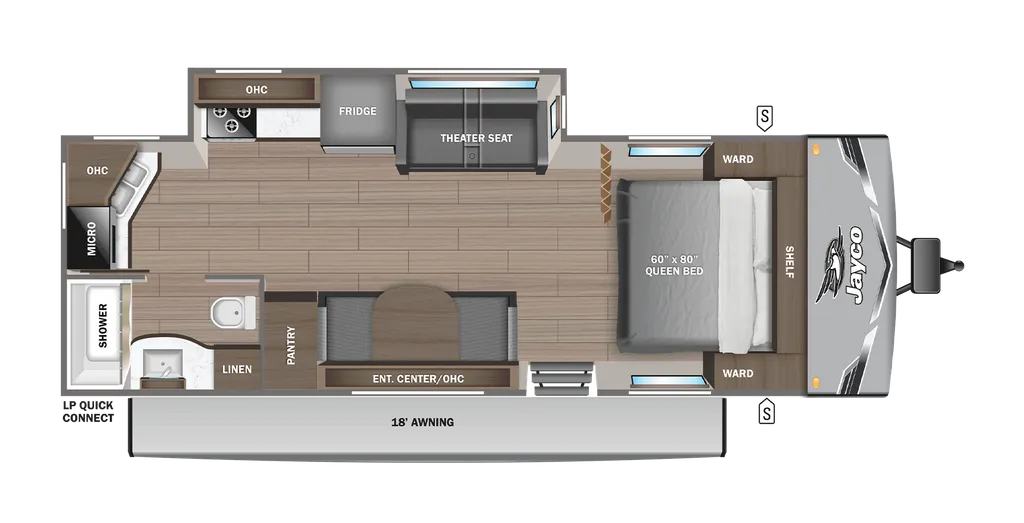 2027 Jayco Jay Flight 225MLSW floor plan