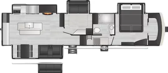 2023 Keystone Arcadia 3550MB floor plan