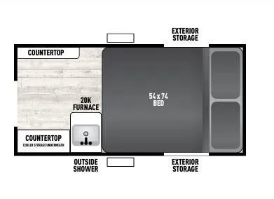 Coachmen Clipper Express 90 TD floor plan