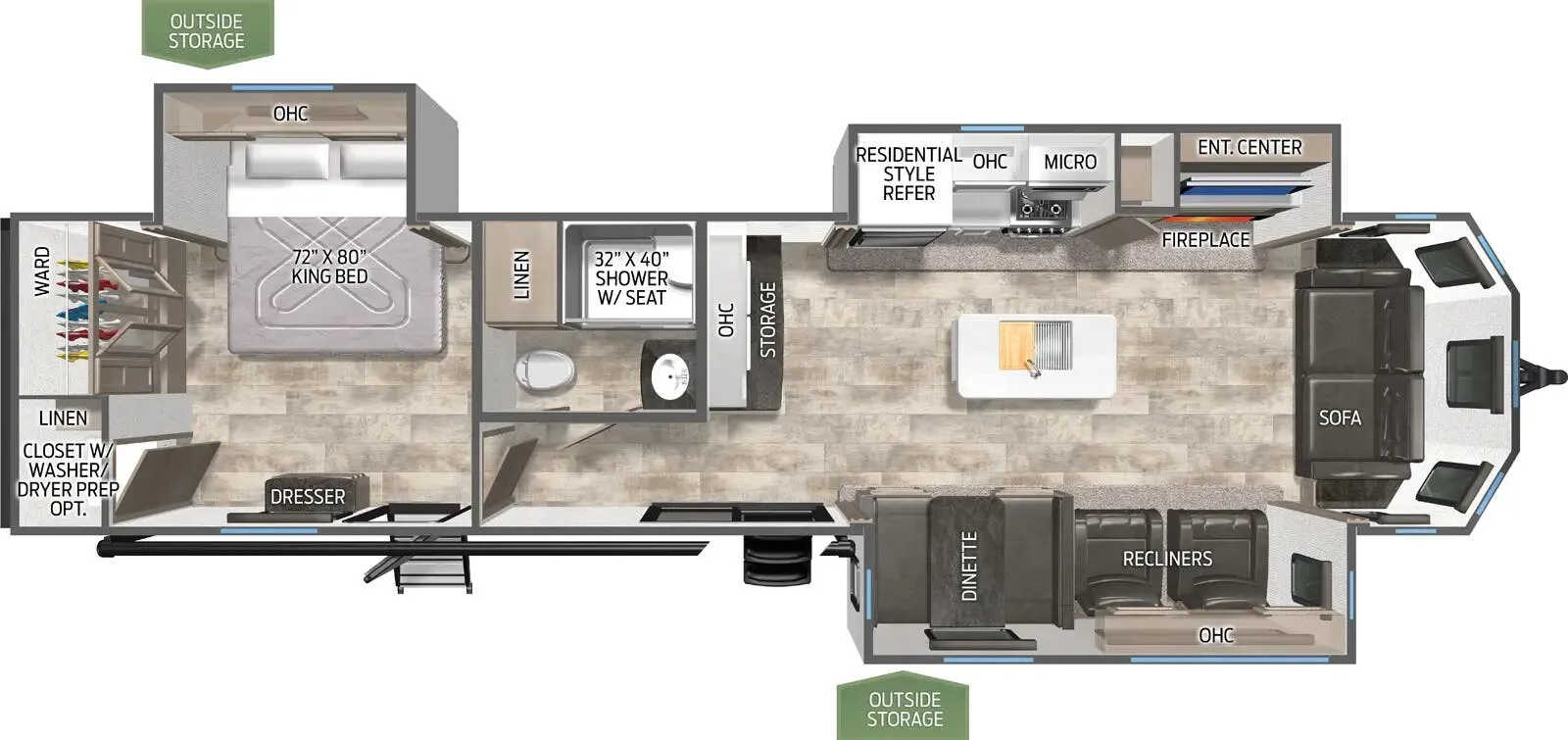Palomino Puma 37PFL floor plan