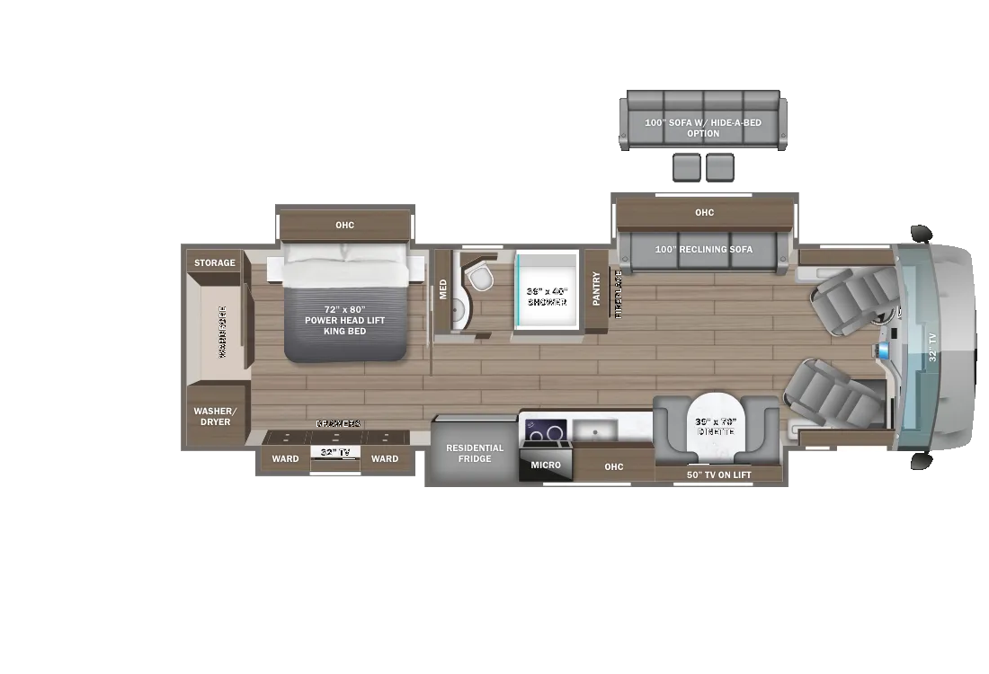 2025 Entegra Coach Anthem 37K - Floor plan