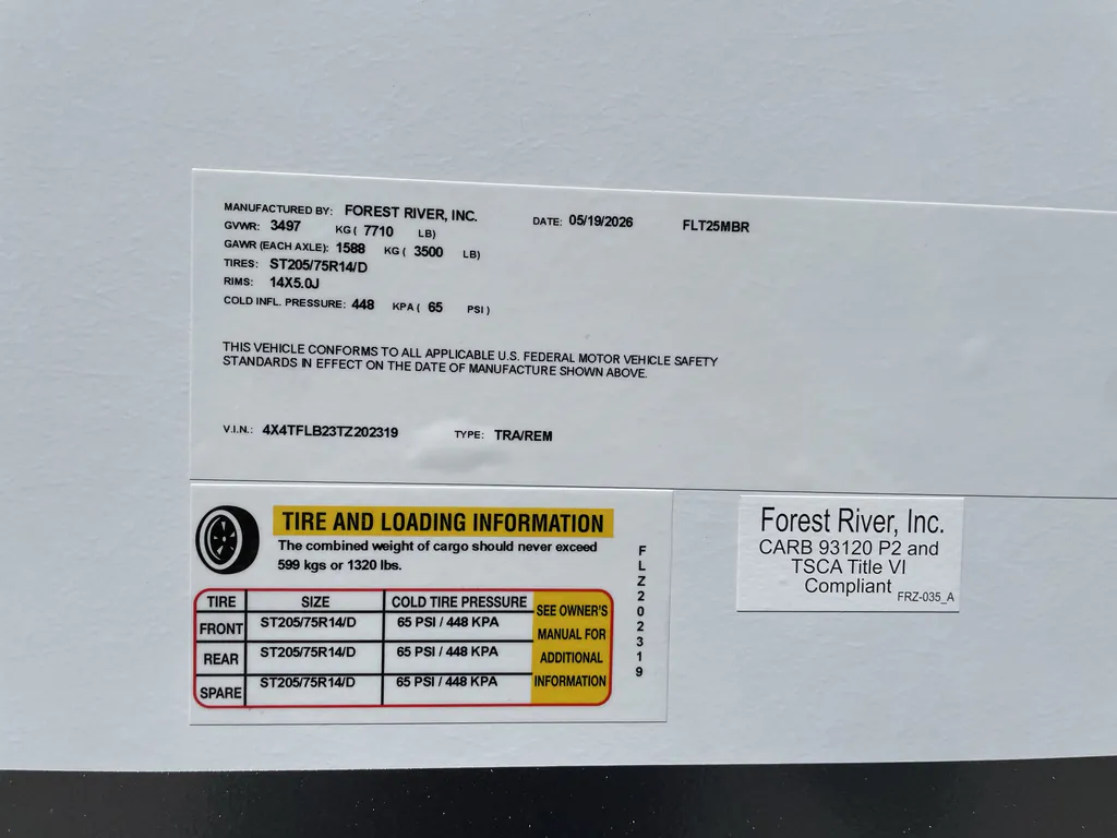 2026 Forest River Flagstaff Micro Lite 25MBR, Photos photo 28