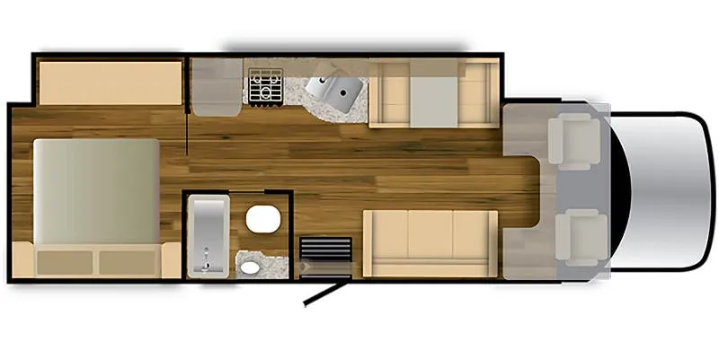 2022 Nexus Triumph 30TSC - Floor plan