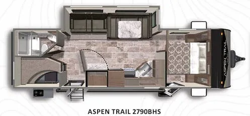 Dutchmen Aspen Trail 2790BHS floor plan
