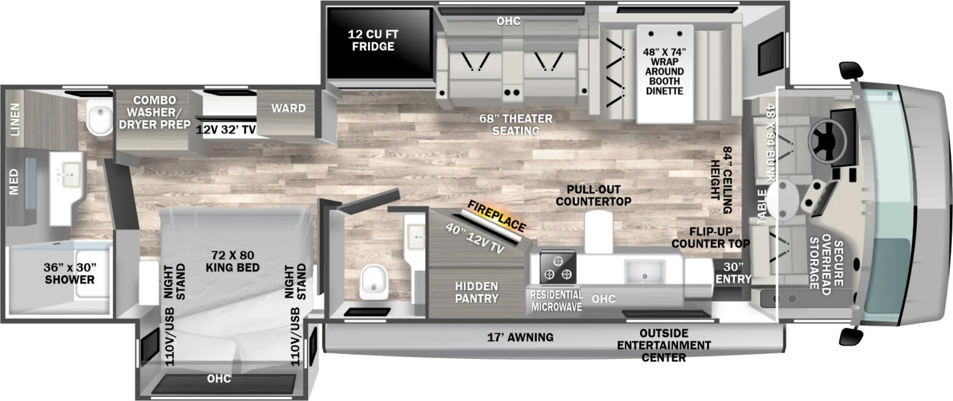 2023 Forest River FR3 34DS