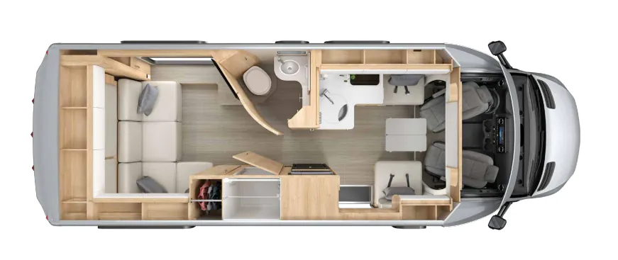 Leisure Travel Wonder U24RL floor plan