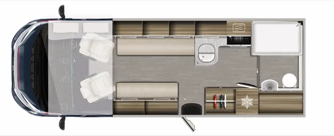 Auto-Trail Grande Frontier 70 floor plan