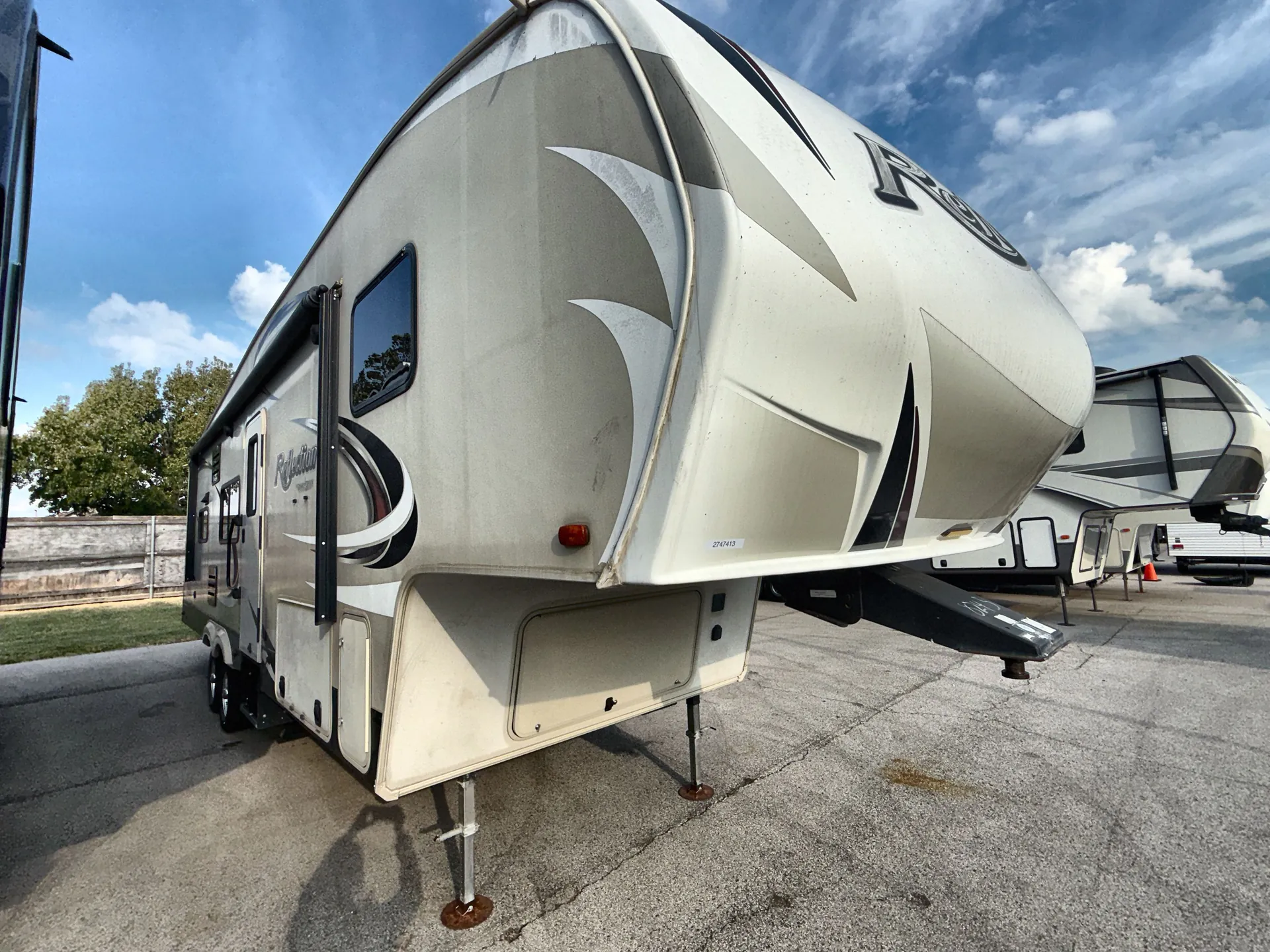 2017 Grand Design Reflection 30BH — campside